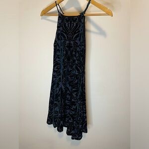 Deep Green Velvet Fit and Flare Mini Dress from Aqua by Bloomingdale’s